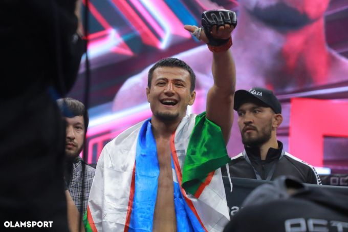 Rasman! Doston Bozorov chempionlik kamarini braziliyalik jangchidan ...