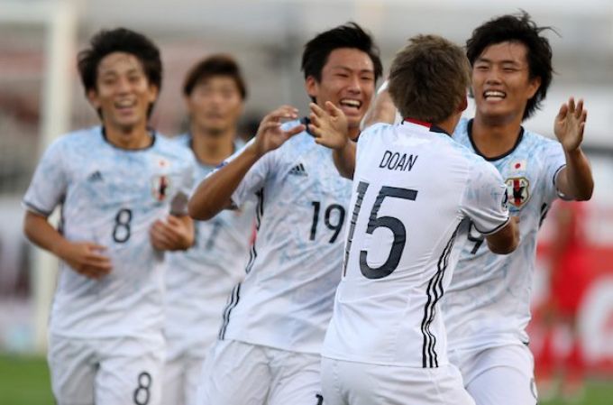 Среди азия. Japan Tajikistan 8:0.