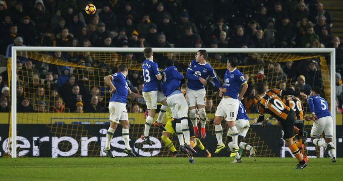 Angliya chempionati. “Xall” – “Everton” 2:2 / Olamsport.com